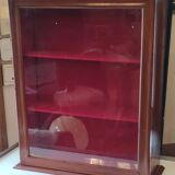 Old wall display case