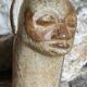 Stone sculpture - African head - Gabon