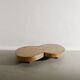 MId Century Brazilian Sculptural Wooden Low table, 1960s