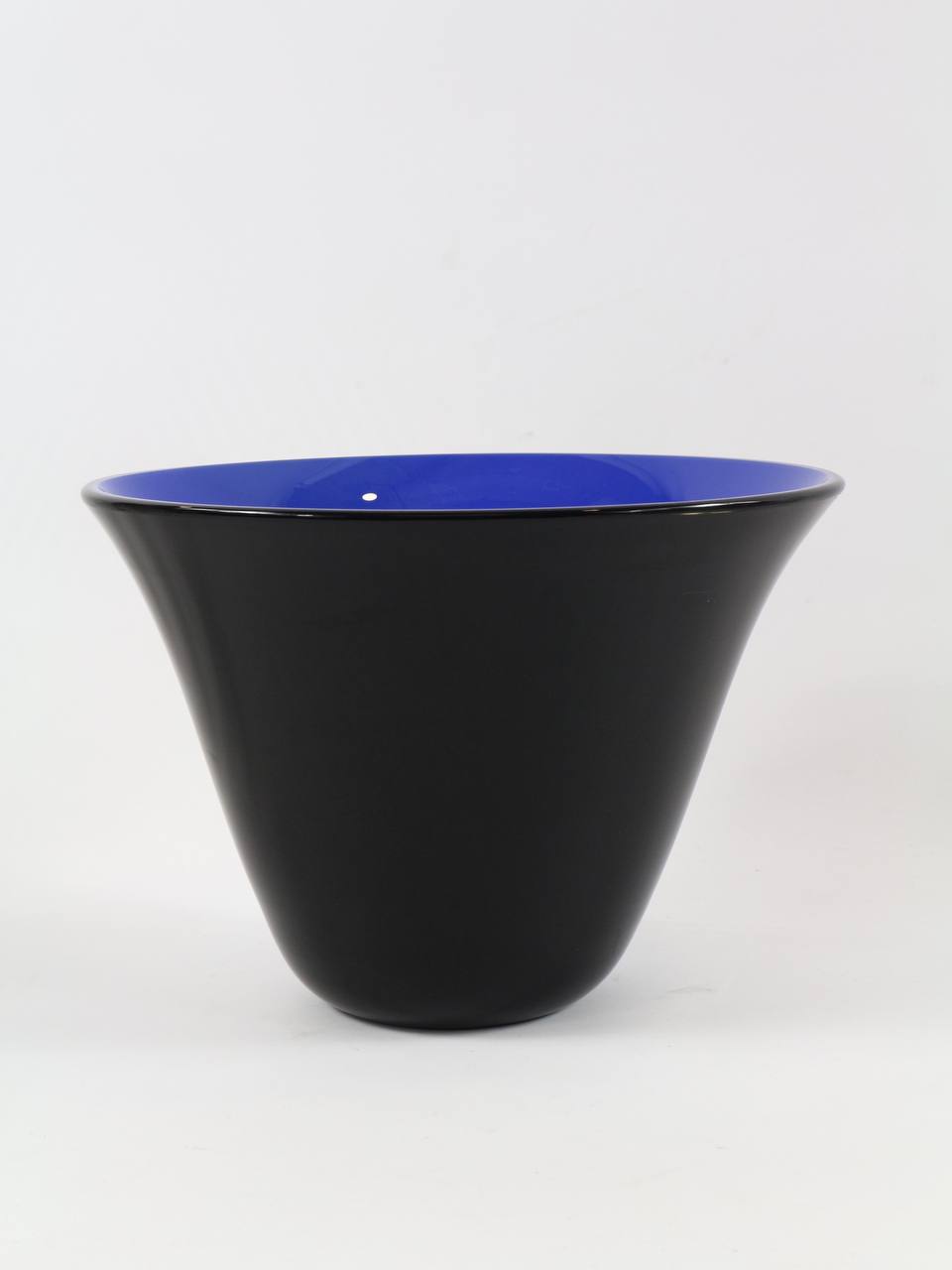 Vase, verre de Murano, incamiciato polychrome, années 70 / 80