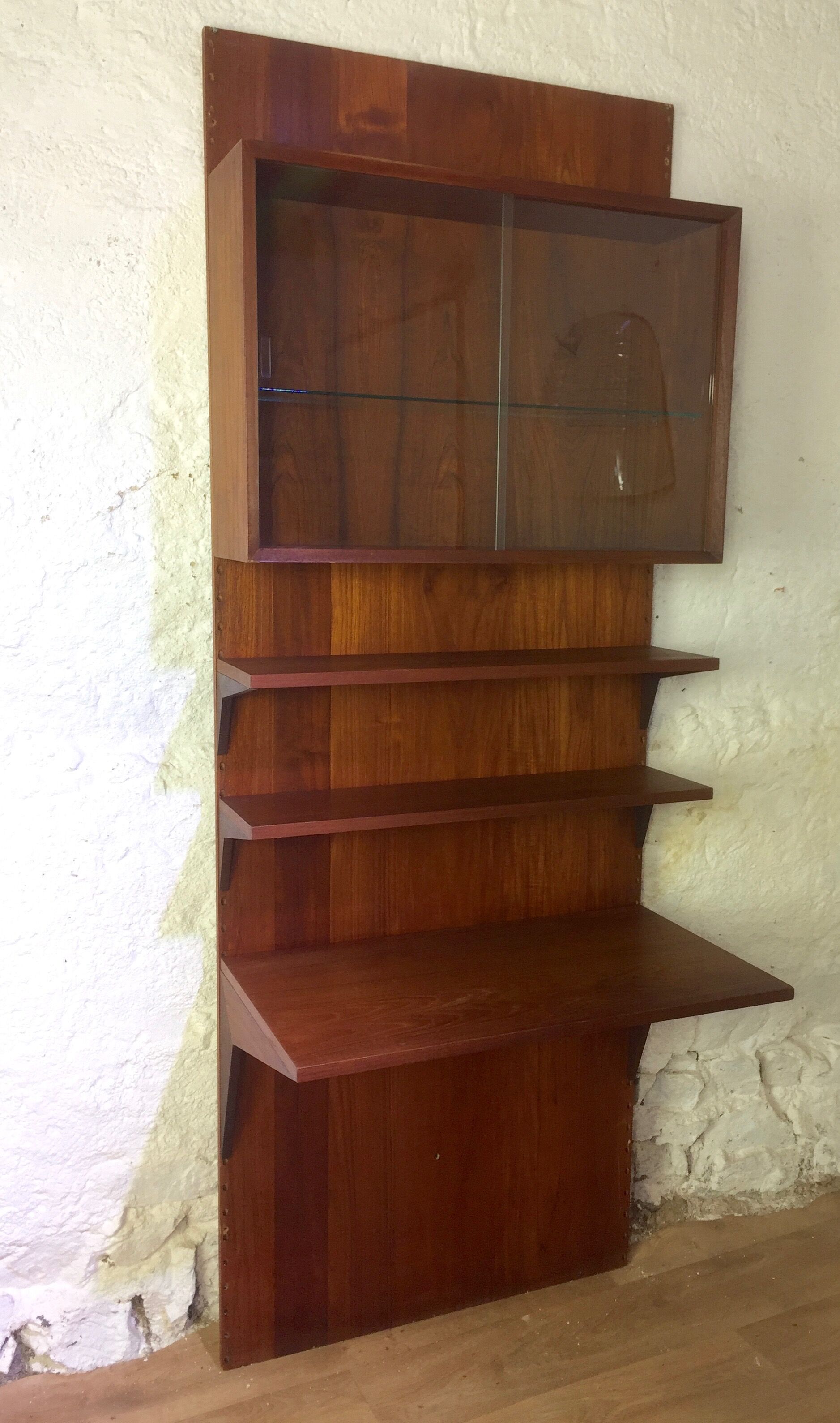 Poul Cadovius bookcase desk combination