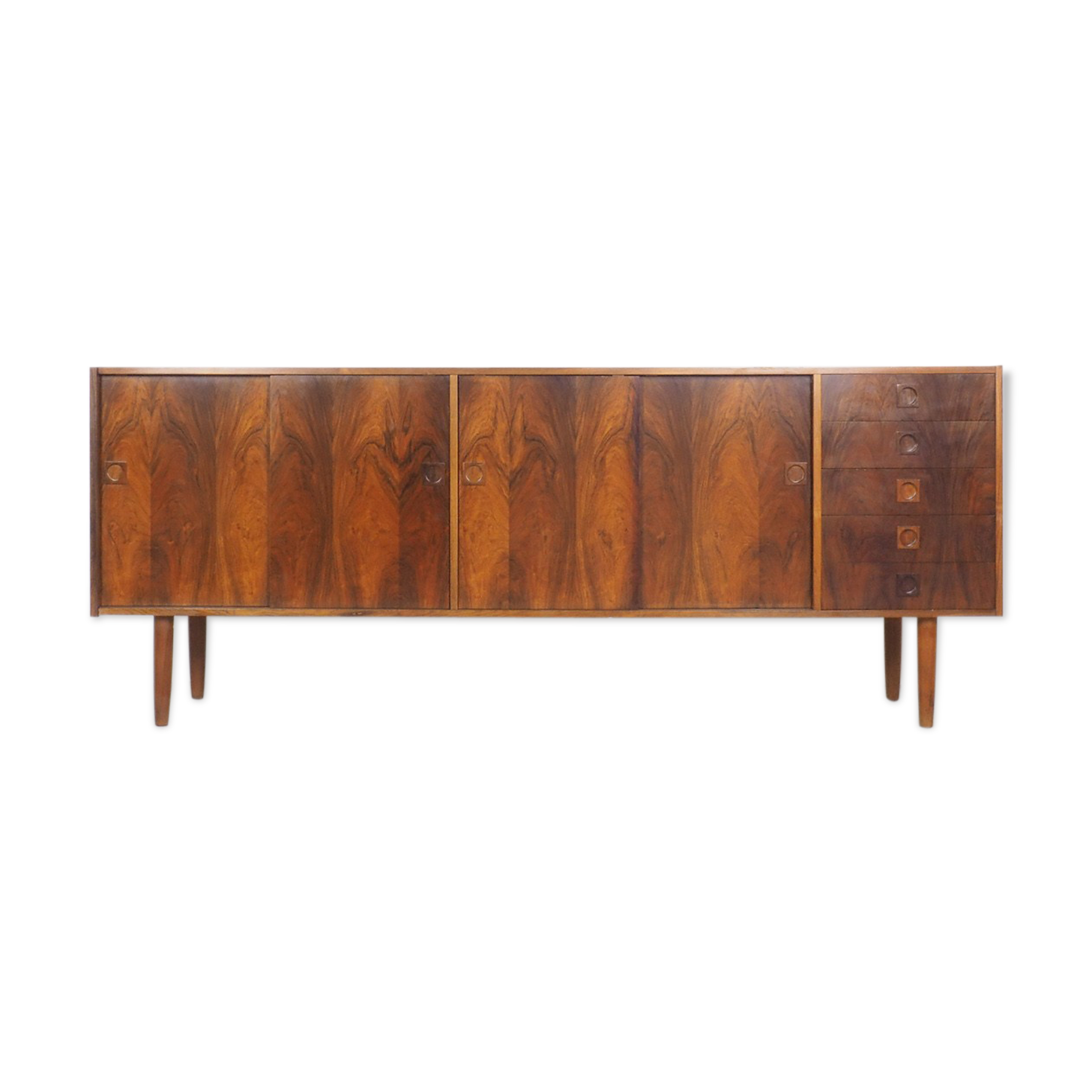 Danis design rosewood sideboard by Farso Moblefabrik, 1960's