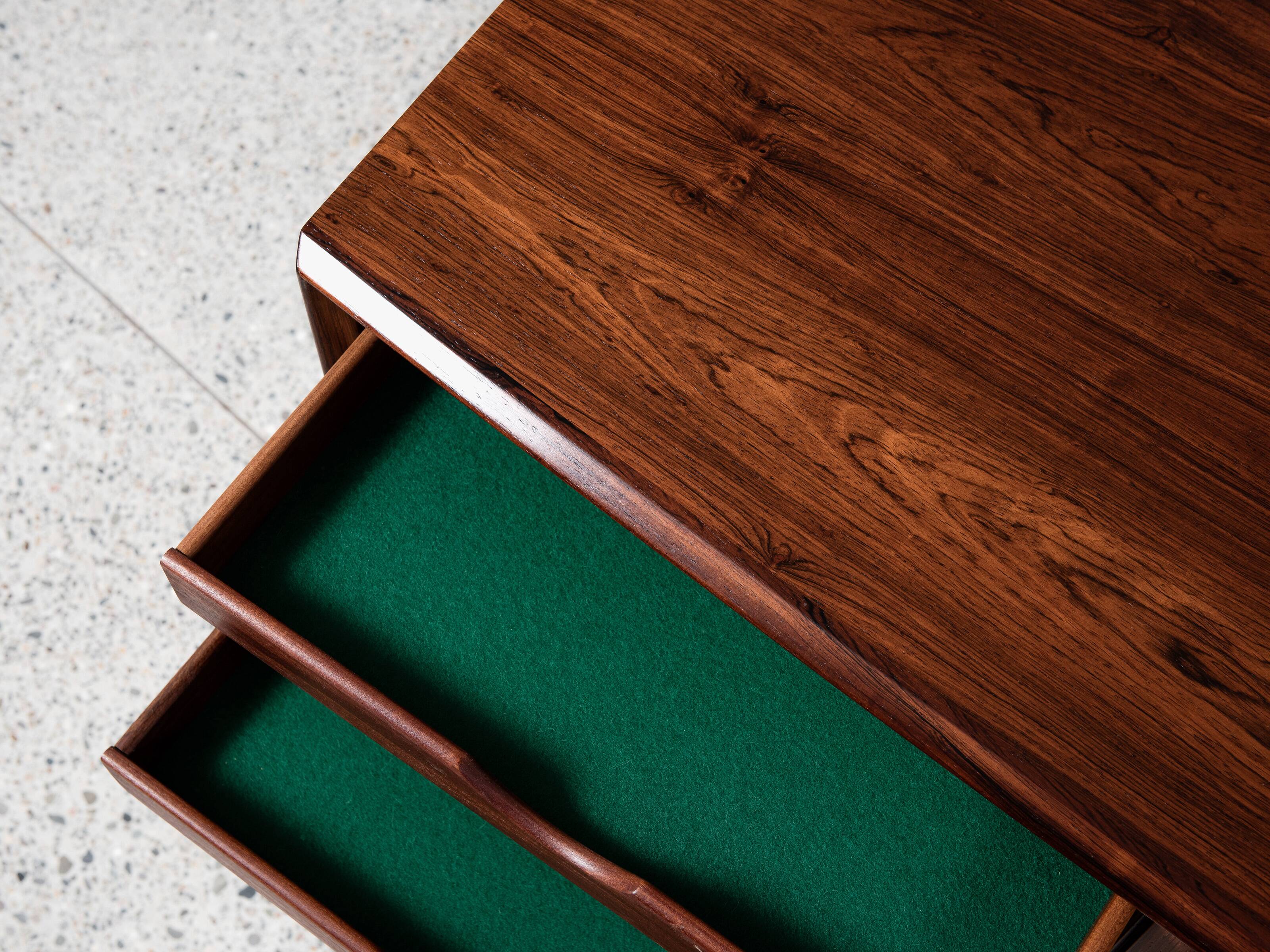 Midcentury Danish sideboard in rosewood by Svend Aage Madsen for HP Hansen