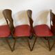 Suite de 4 chaises Baumann modèle “Gentiane” – années 60/70