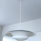 Very Large Art Deco Bauhaus Glass Pendant Light