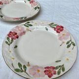 Floral plates