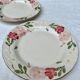 Assiettes fleuries