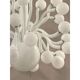 Huge Contemporary Pop Milky-White Murano Glass Chandelier by Simoeng