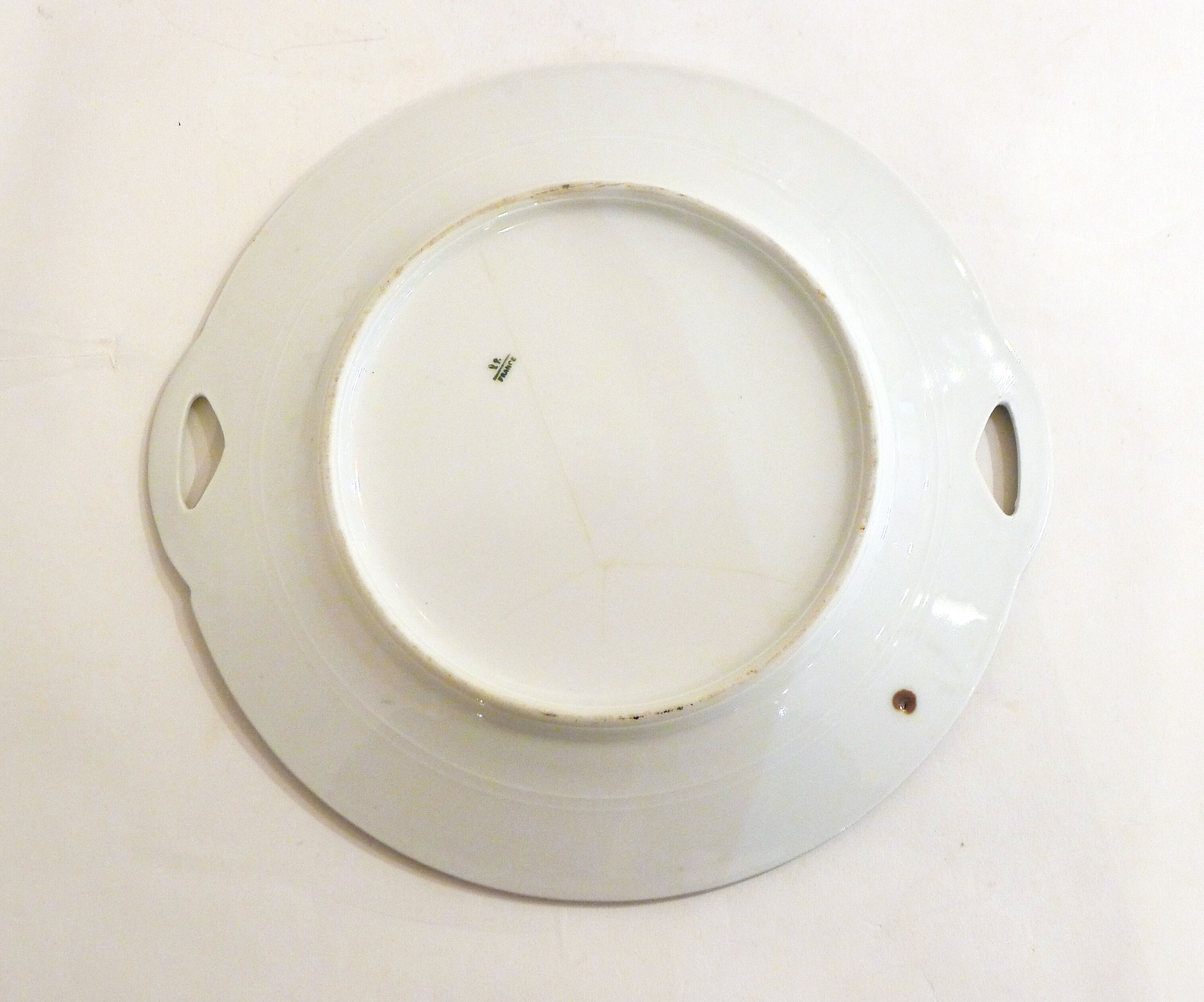 Floral porcelain dish