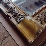 Louis XV mantel mirror with mercury