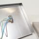 Pair of Murano glass wall lamps by Albano Poli for Poliarte