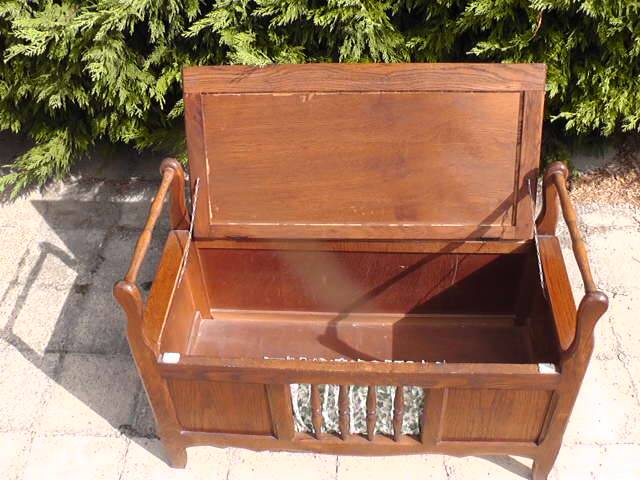 Toy chest bench