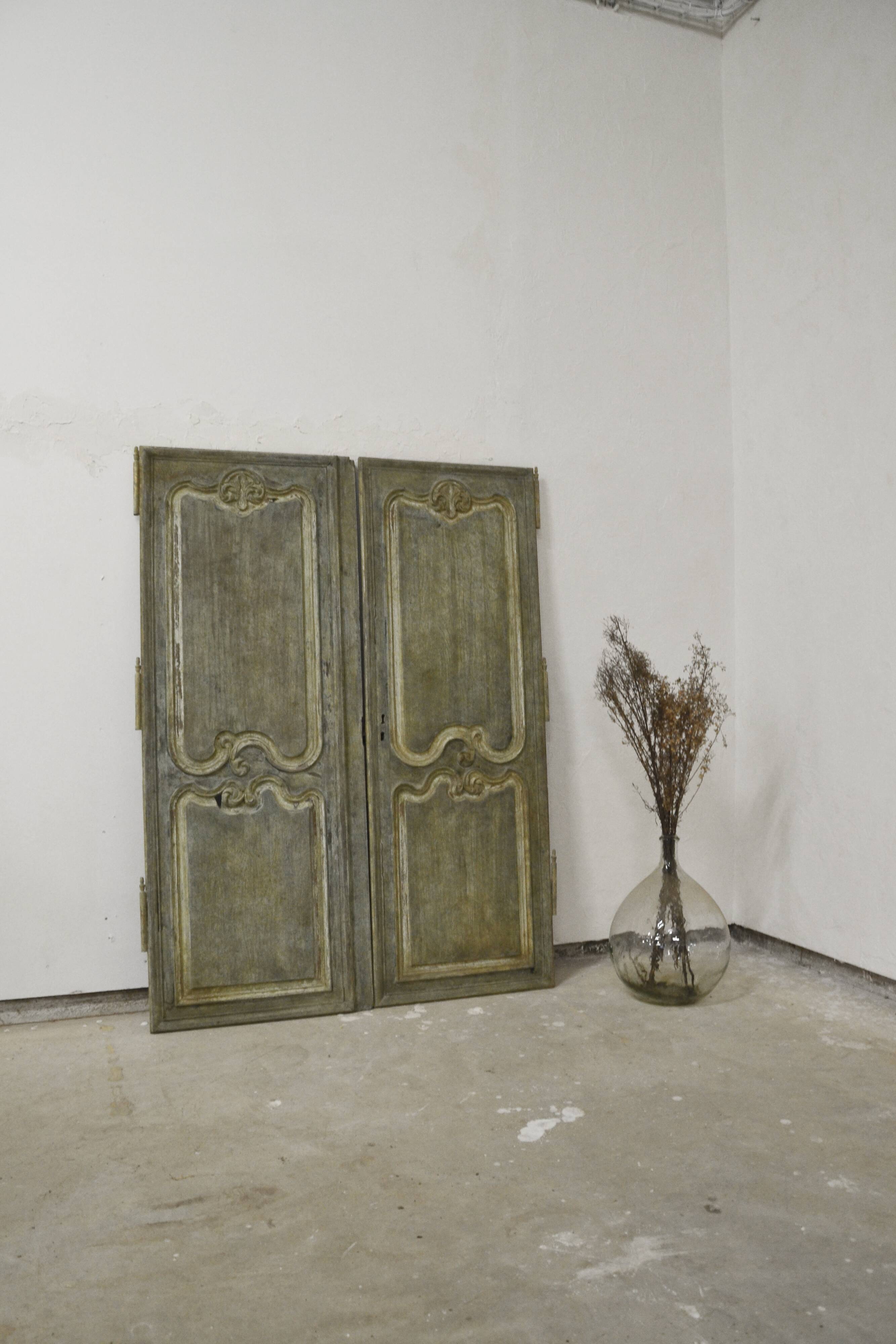 Pair of old doors