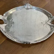 Art Nouveau silver-plated tea/coffee service, 4 pieces.