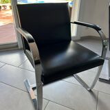 Suite of 4 BRNO armchairs, Mies Van Der Rohe, Knoll