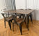 Dining table and 4 chairs