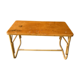Rattan coffee table