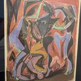 André Masson Color Lithograph, 1972