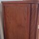 Vintage rattan chest of drawers