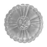 Antique glass serving dish