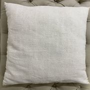 Kilim style cushion with hand embroidery