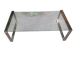 Coffee Table in Chrome and Glass, 1960s