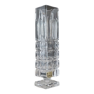 Vase cristal vintage Bayer 60's
