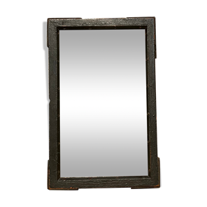 Ancien miroir en bois - 18e