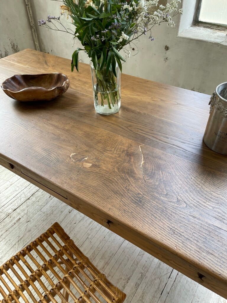 Farmhouse table bistro 2m oak