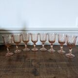 Eight Rosaline glasses
