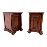 Pair of bedside tables, France, circa 1920.