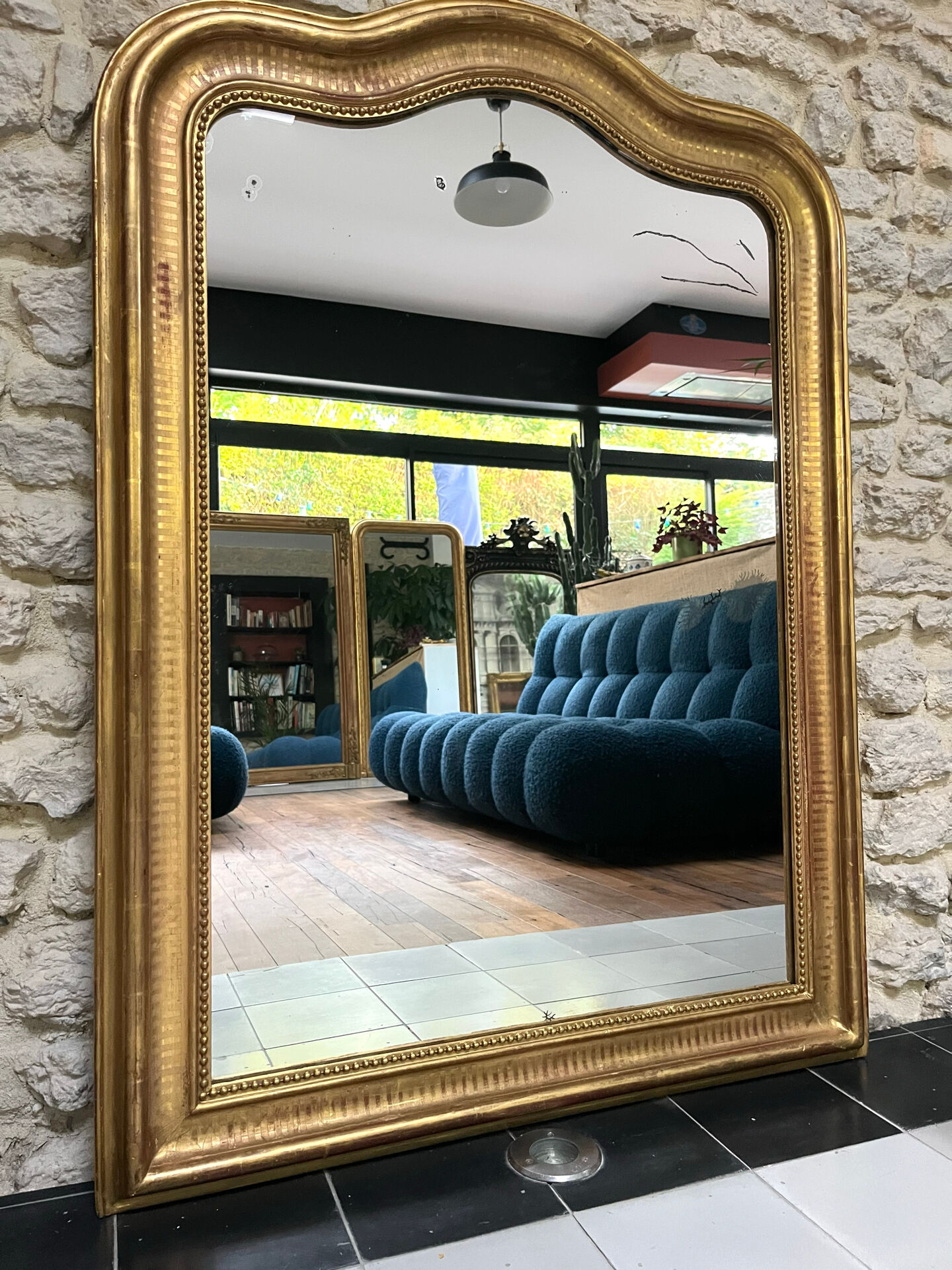 Louis-Philippe Mirror Gendarme Hat 128/92.5cm