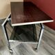Table basse chromée vintage