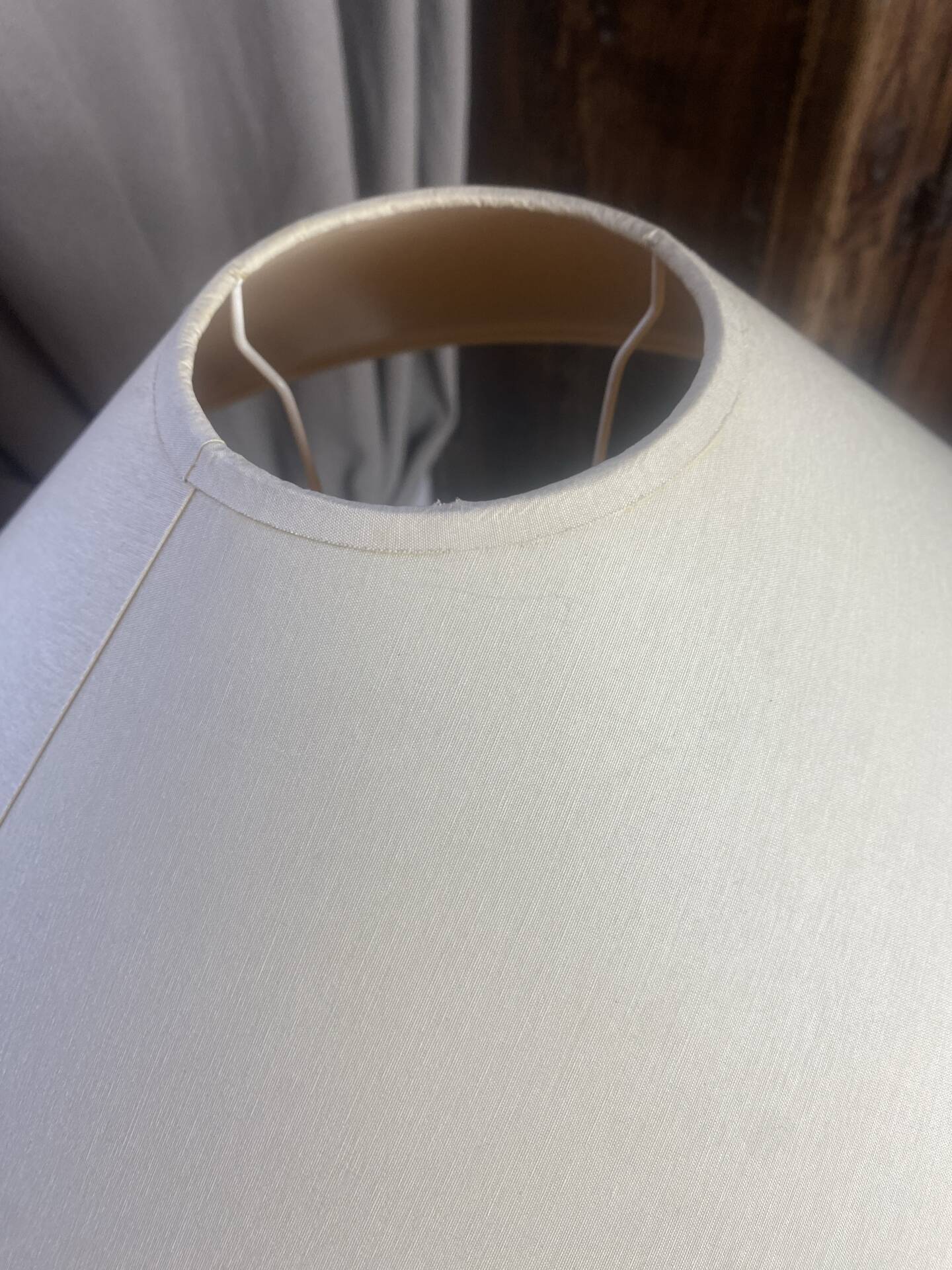 Ceramic and brass lamp