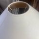 Ceramic and brass lamp