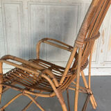 Rattan armchair