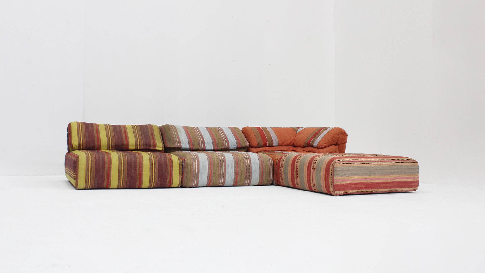 Vintage Roche Bobois Voyage Immobile modular lounge sofa