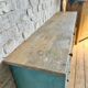 Old workshop cabinet with flaps, original patina.