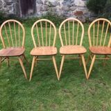 Set of 4 Ercol chairs