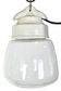 Vintage White Porcelain Pendant Light, 1970s