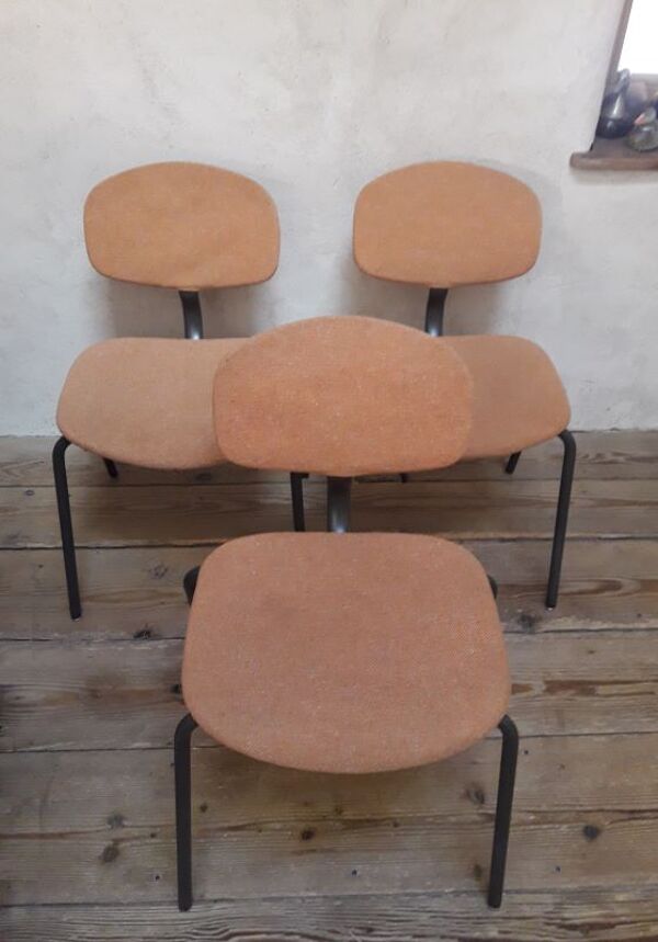 Lot de 3 chaises Steelcase Strafor