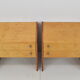 Pair of mid-century Bedside Tables,Bucovice,1970