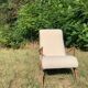 Pair of modern VK armchairs by J.Graz in caviuna, 1950s