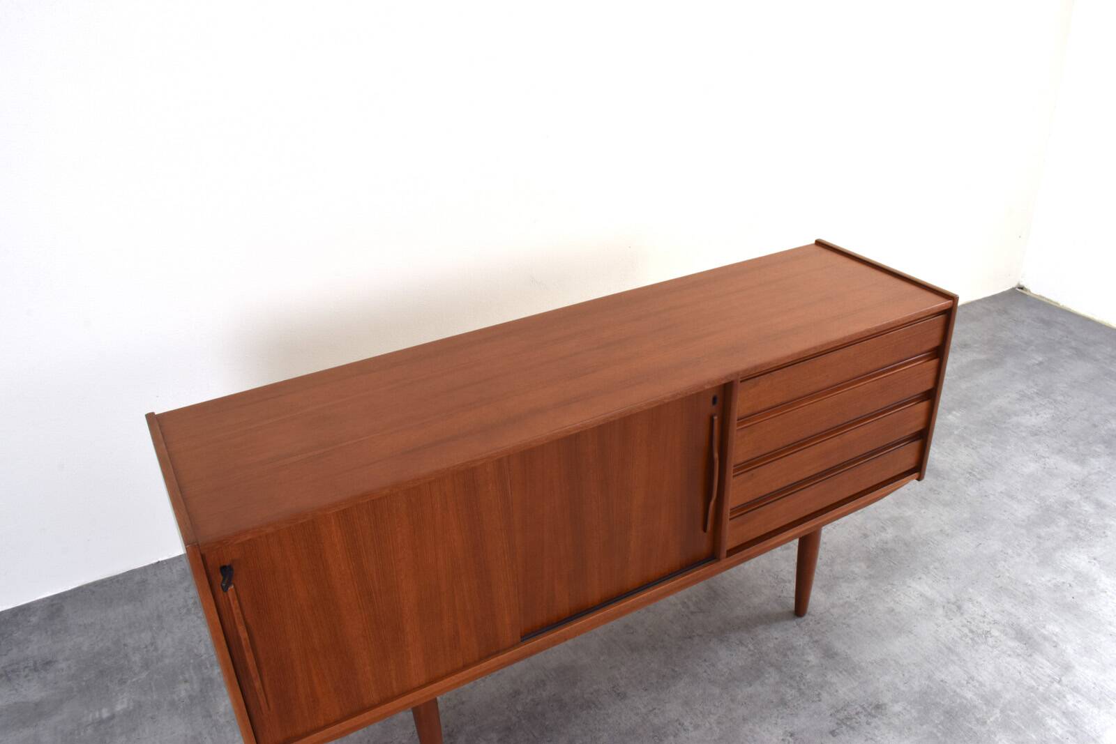 Mid-Century Danish Teak Sideboard, 1960s.