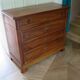 Rare - Pretty old chest of drawers with 4 drawers and 3 locks - In walnut - 1930