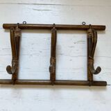 Vintage bamboo coat rack