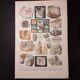Set of two lithographs on rocks and minerals from 1922