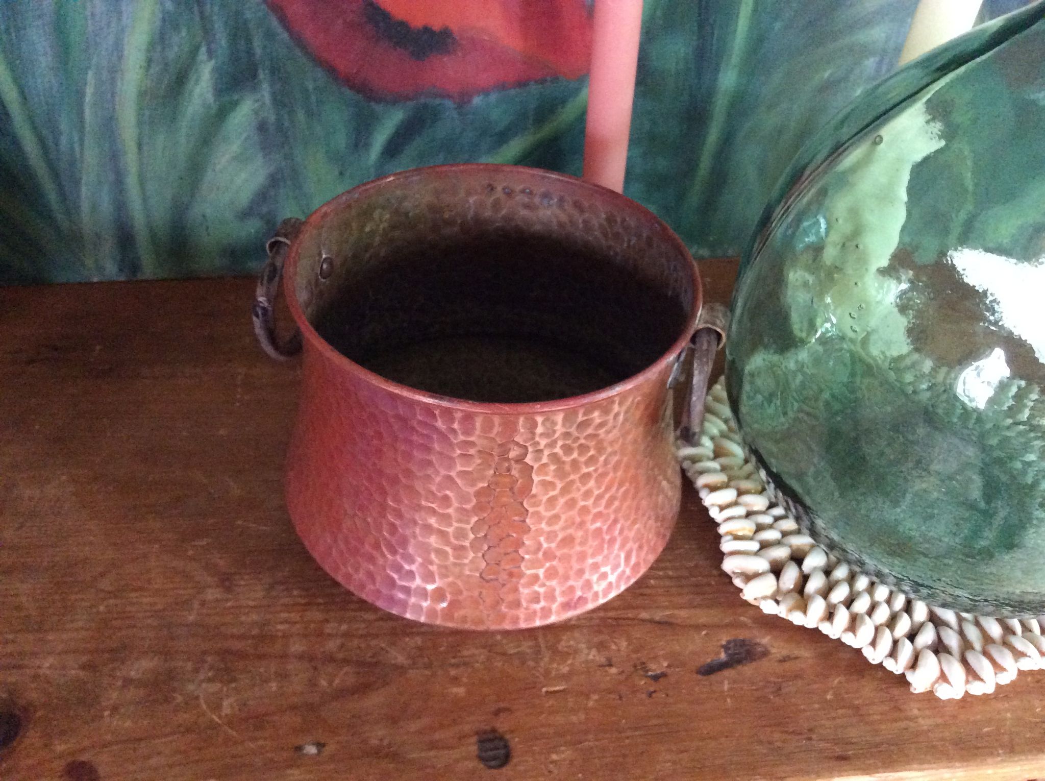Copper pot cache