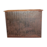 Counter/bar industrial raw metal repelled