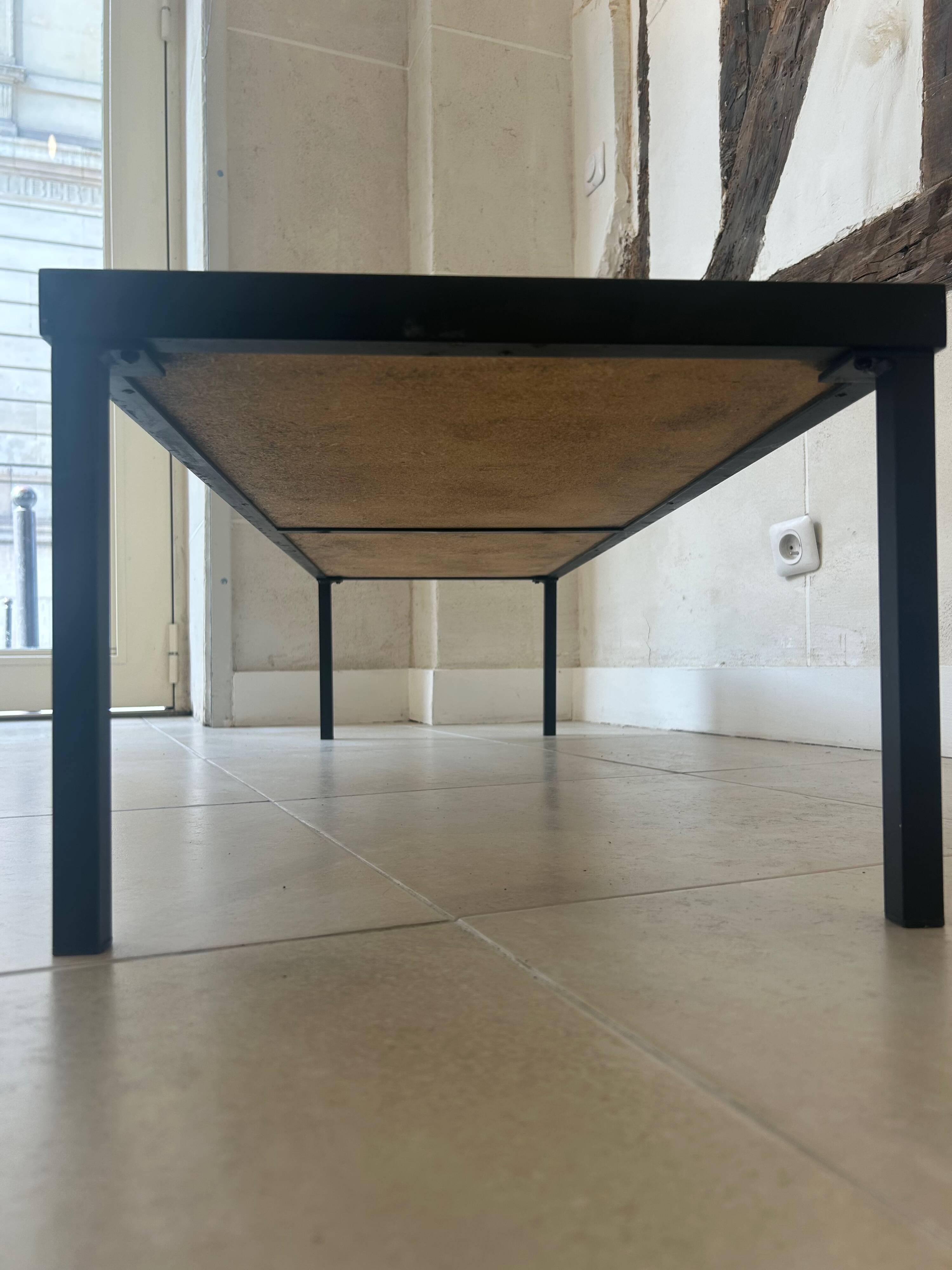Navette coffee table by Roger Capron